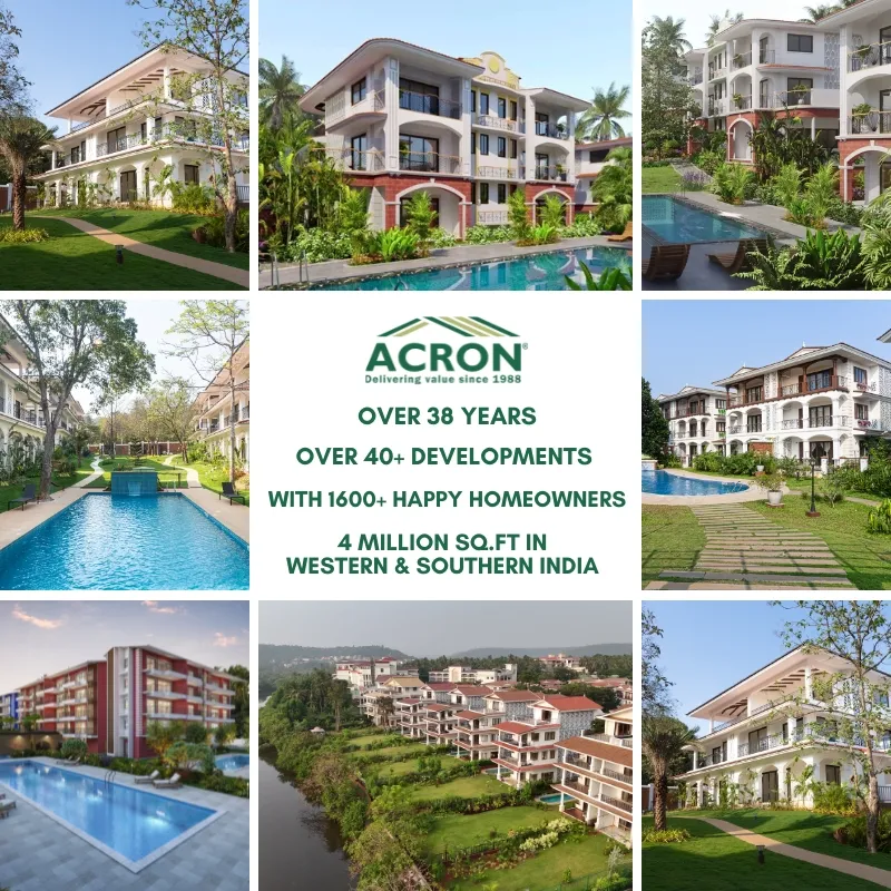 Goa's Leading Real Estate Developer since 1988 Showcase